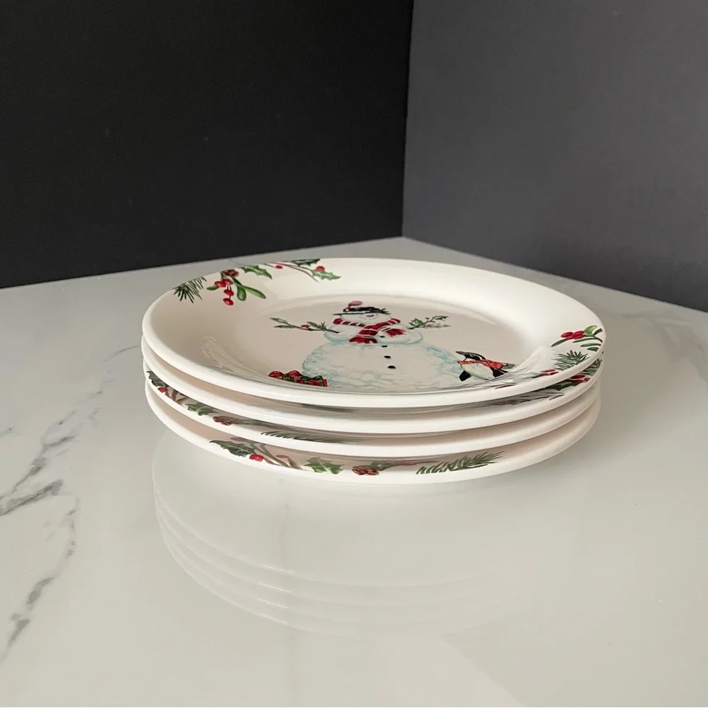 SET of 4 Snowman Winter Wonders 9